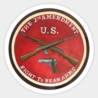 2nd Amendment Right to Bear Arms Sticker